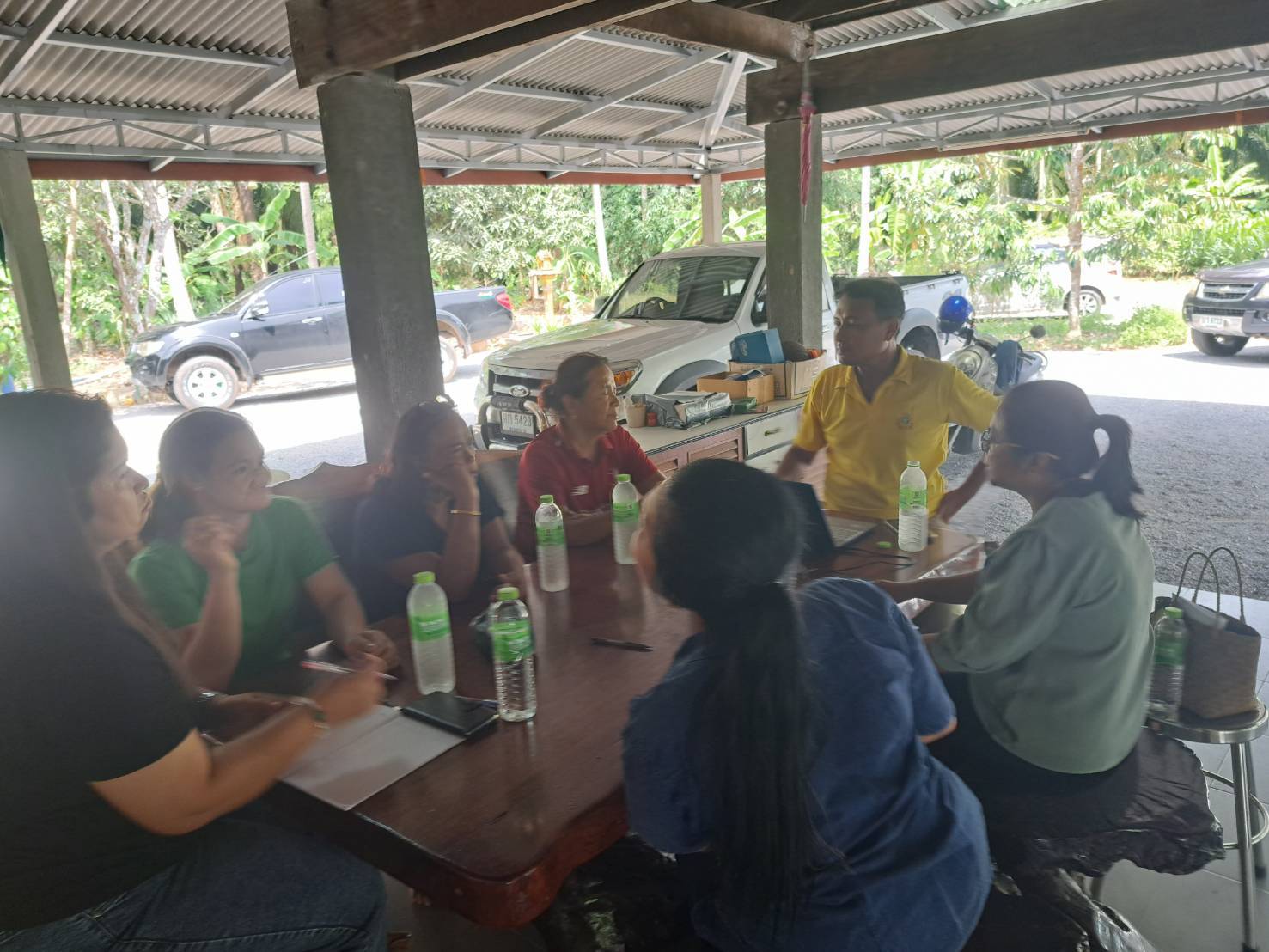 พช.ท่าฉาง ร่วมประชุมคณะทำงานขับเคลื่อนกองทุนพัฒนาบทบาทสตรี ตำบลเสวียด